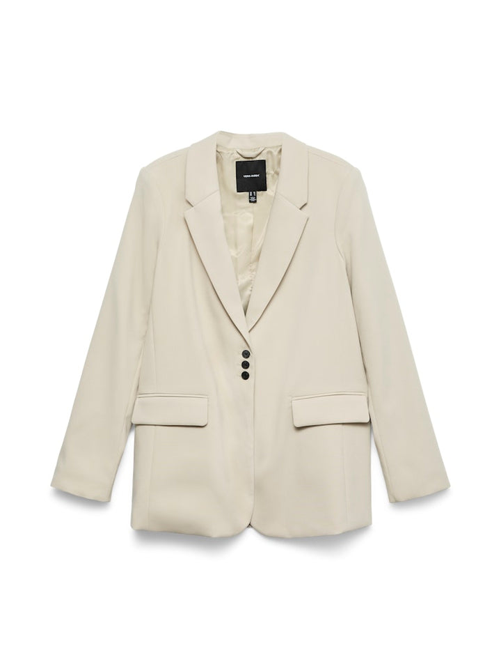 Vmphiline Ls Regular Blazer - Ecru