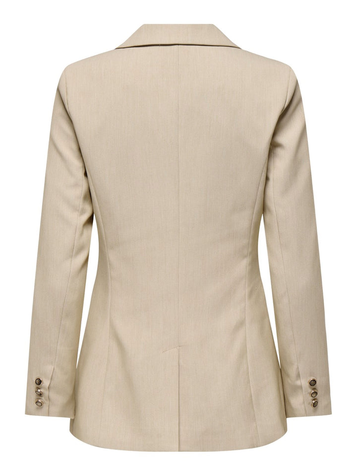 Onlastrid Life L/s Fit Blazer Tlr N - Zand