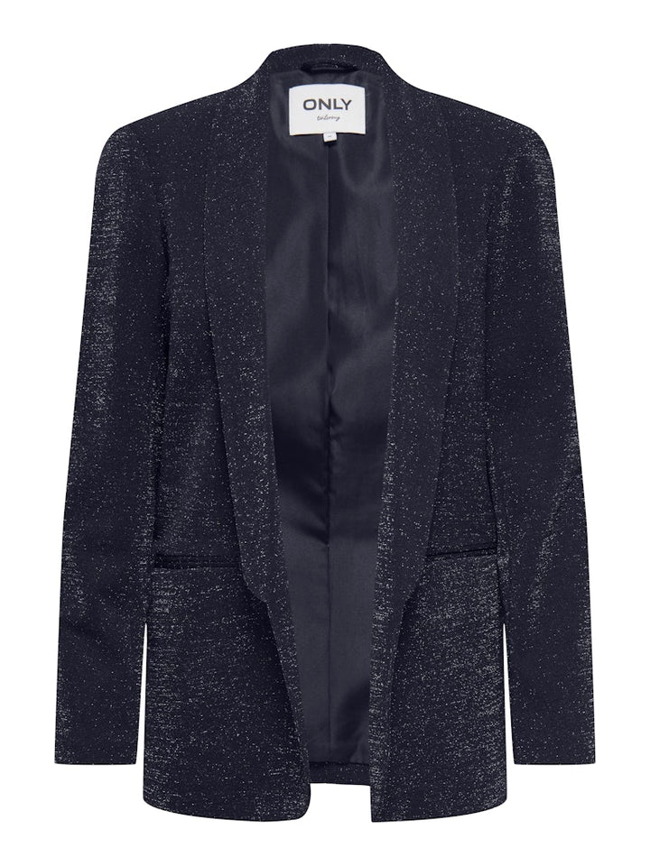 Onlelly-alya Life L/s Glit Blazer - Navy