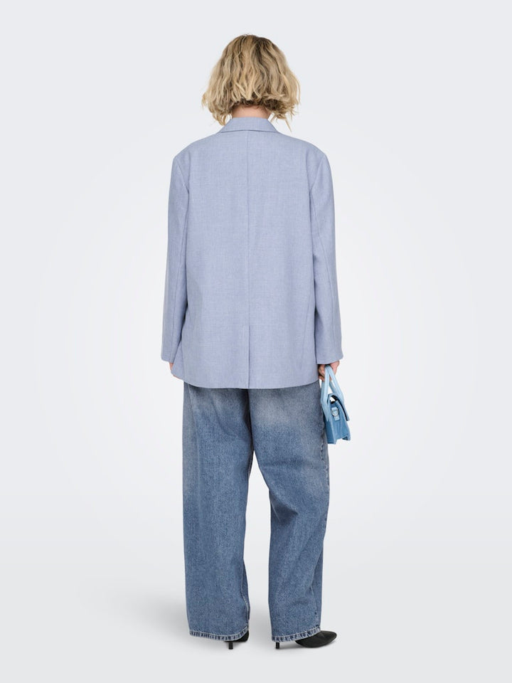 Onllinda Ls Boyfr Mel Blazer Tlr Noos - Blauw Melee