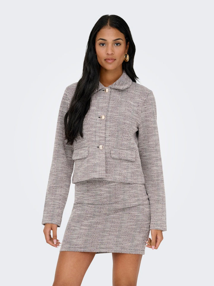 Jdylissy L/s Blazer Jrs - Roze Dessin