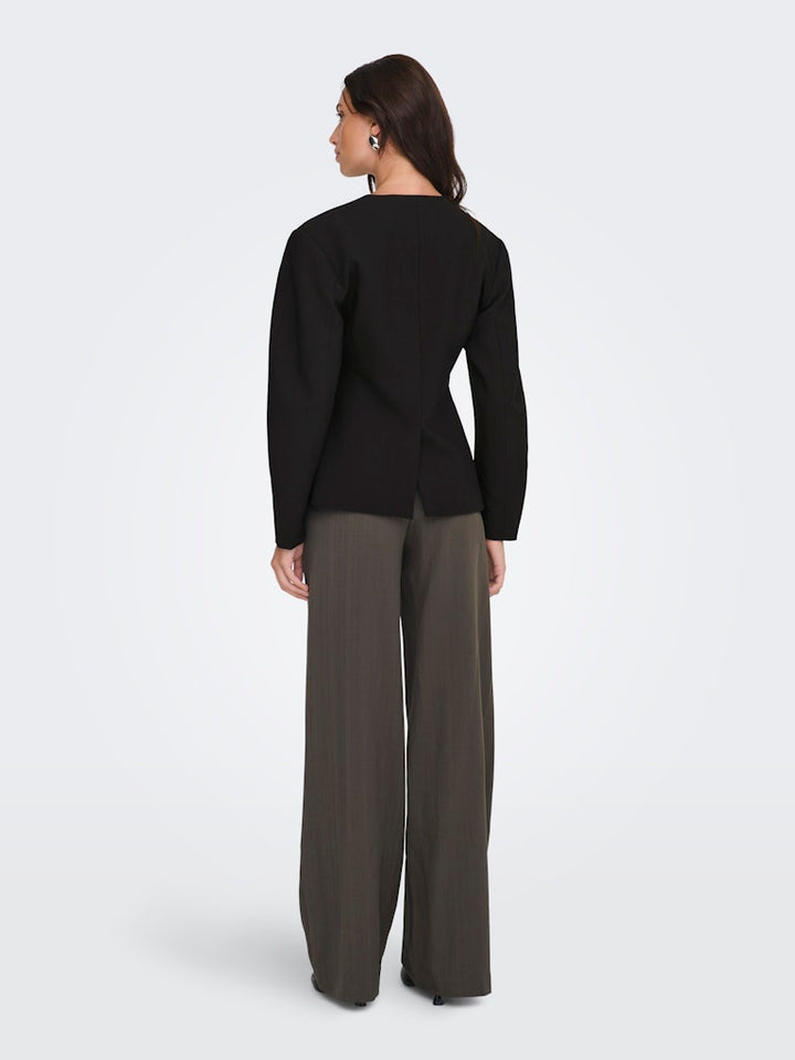 Onlcasey Ls Balloon Sl Blazer - Zwart