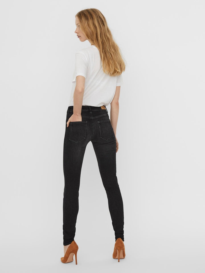 Vmlux Mr Slim Jeans Ri101 Ga Noos - Black Denim