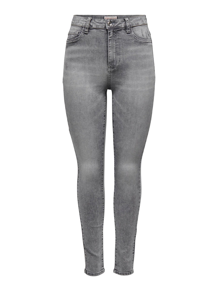 Onlrain-wauw Ex Hw Sk  Lg Ank Dnm G - Grey Denim