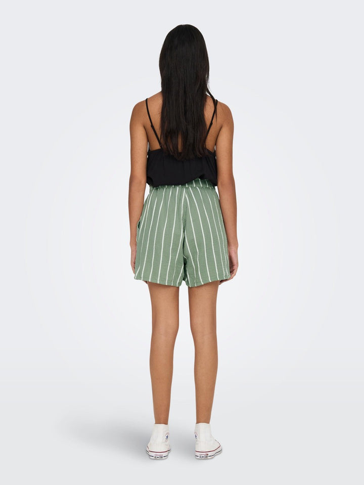 Onlnora Hw Shorts Ptm - Groen Dessin