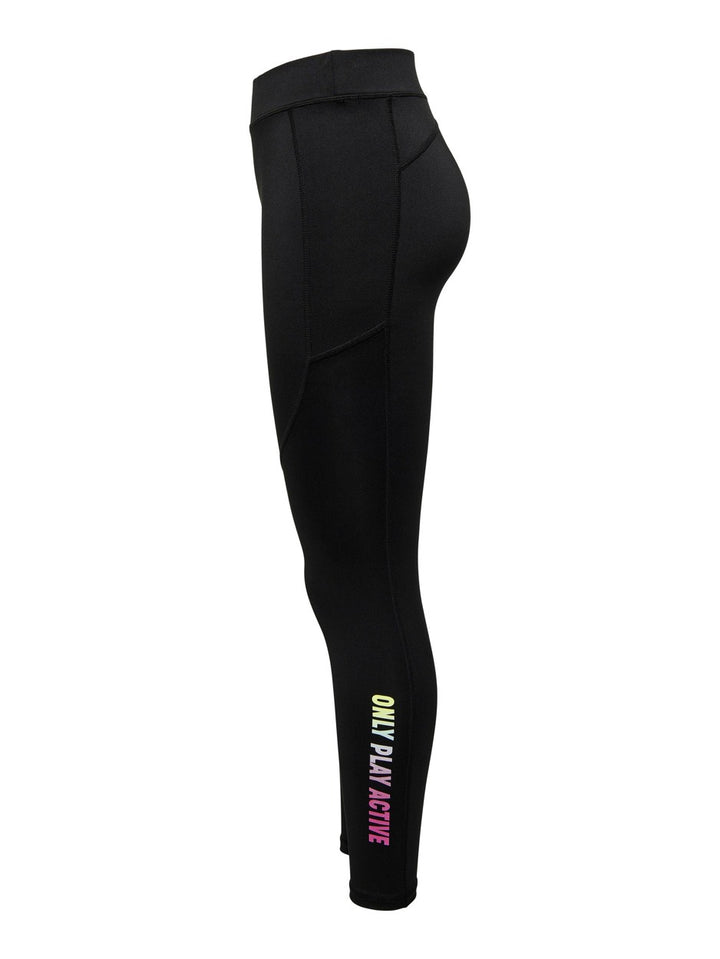 Onpgill Logo Train Tights - Zwart