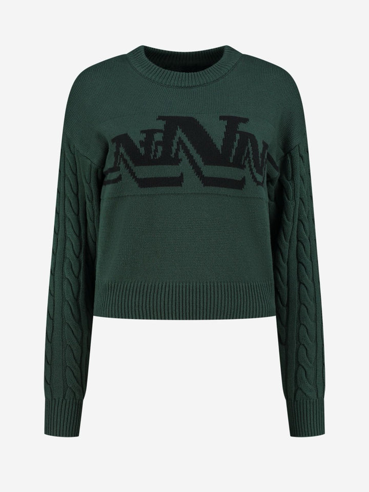 Tally Sweater - Donkergroen