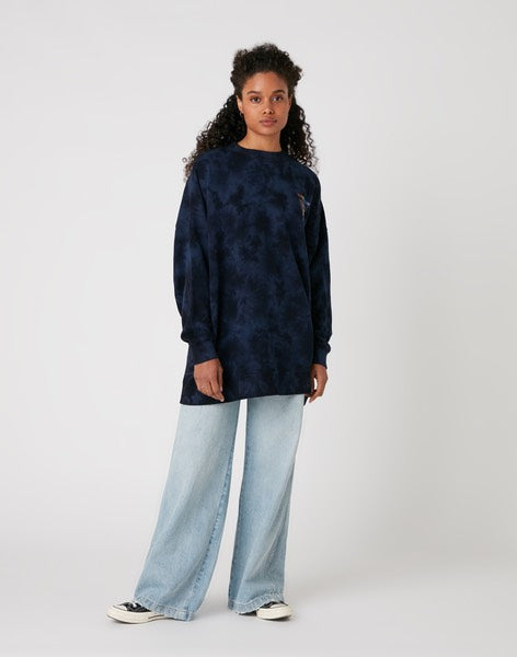 Oversized Swater - Blauw