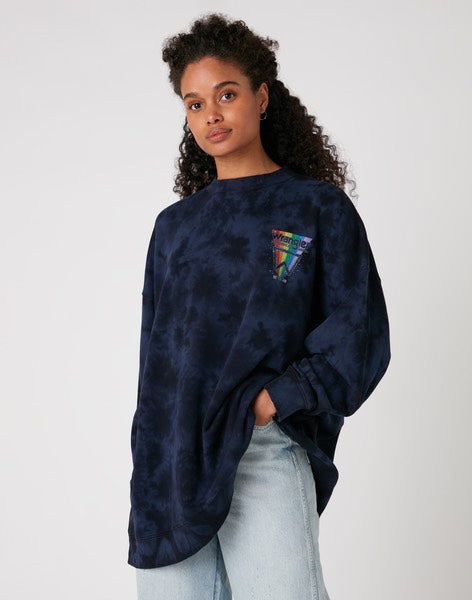 Oversized Swater - Blauw