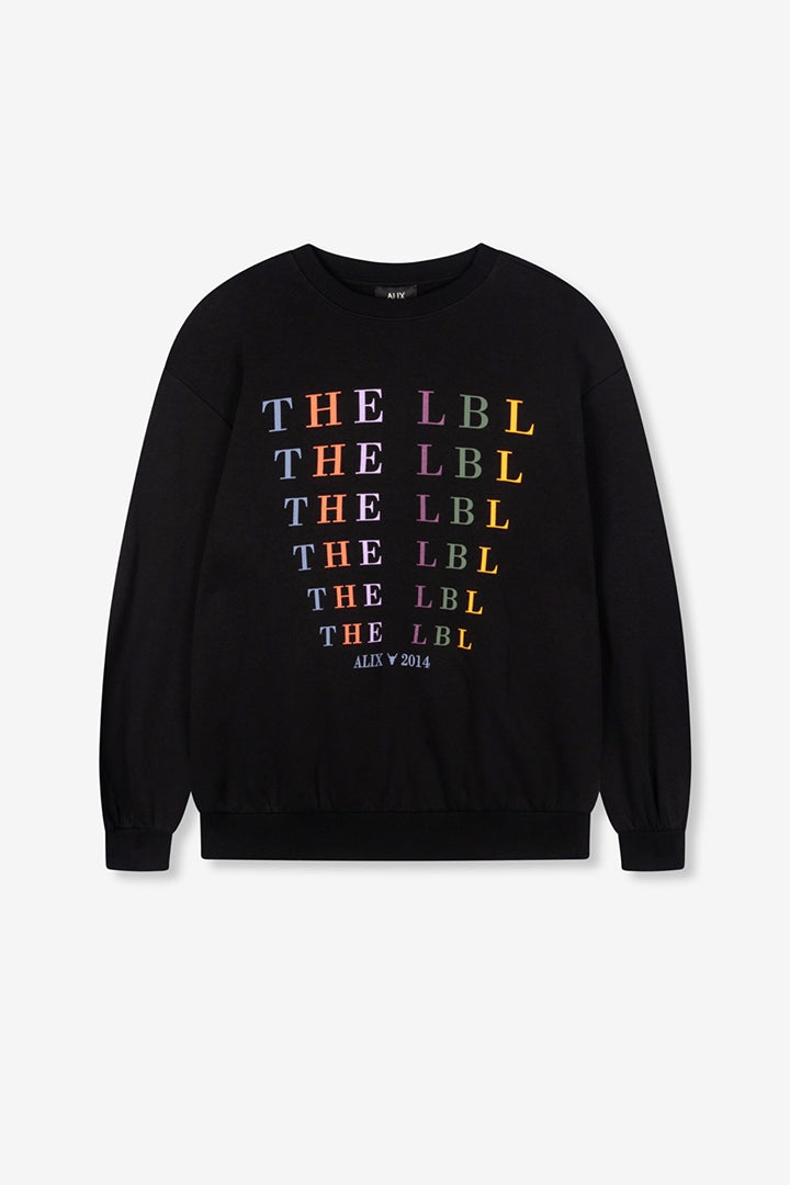 L:adeis Knittet The Label Sweater - Zwart