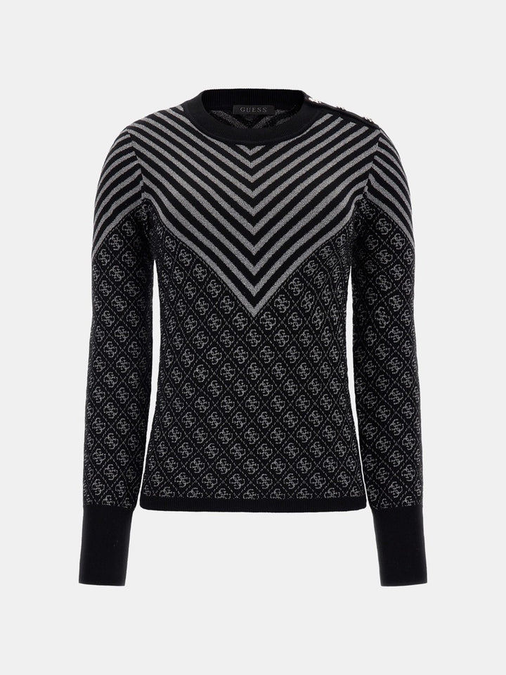 Renee Sweater - Zwart Dessin