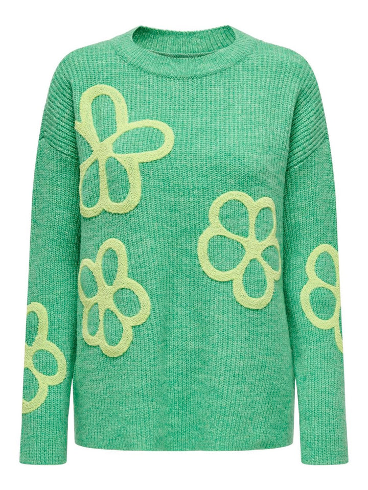 Onlmerke Ls Pullover - Groen