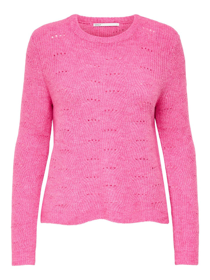 Onllolli L/s Pullover Knt Noos - Roze
