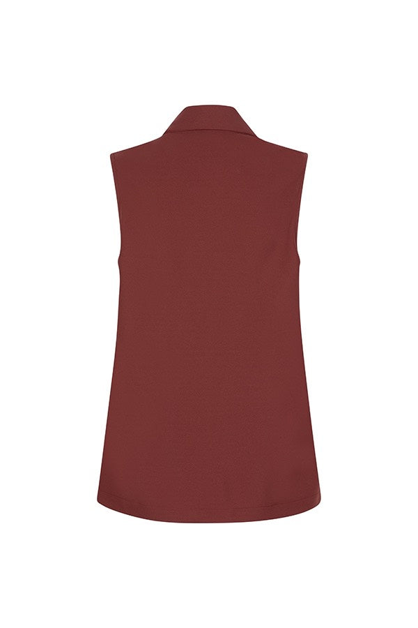 Gilet Kenzie - Steenrood