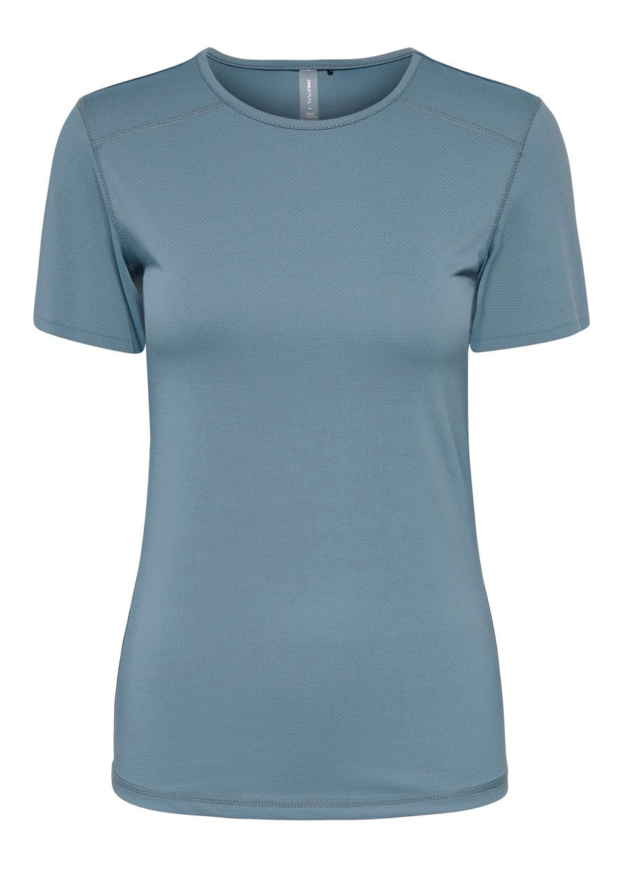 Onpmila Ss Train Tee Noos - Blauw Melee