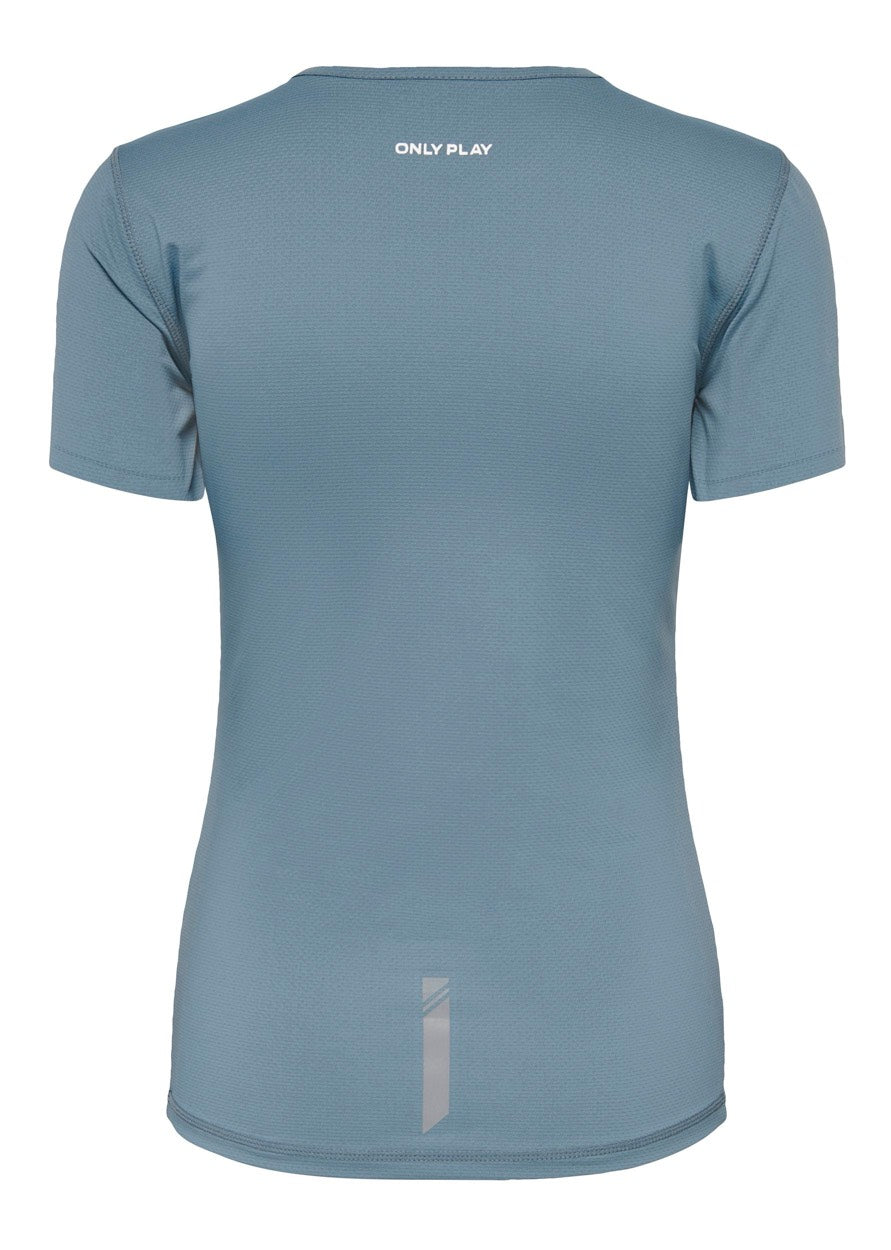 Onpmila Ss Train Tee Noos - Blauw Melee