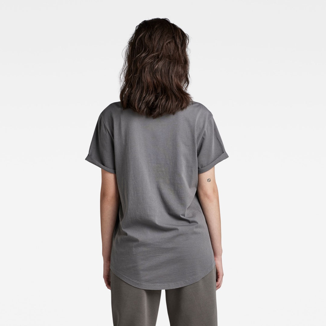 Lash Fem Loose R T Ss Wmn - Antraciet