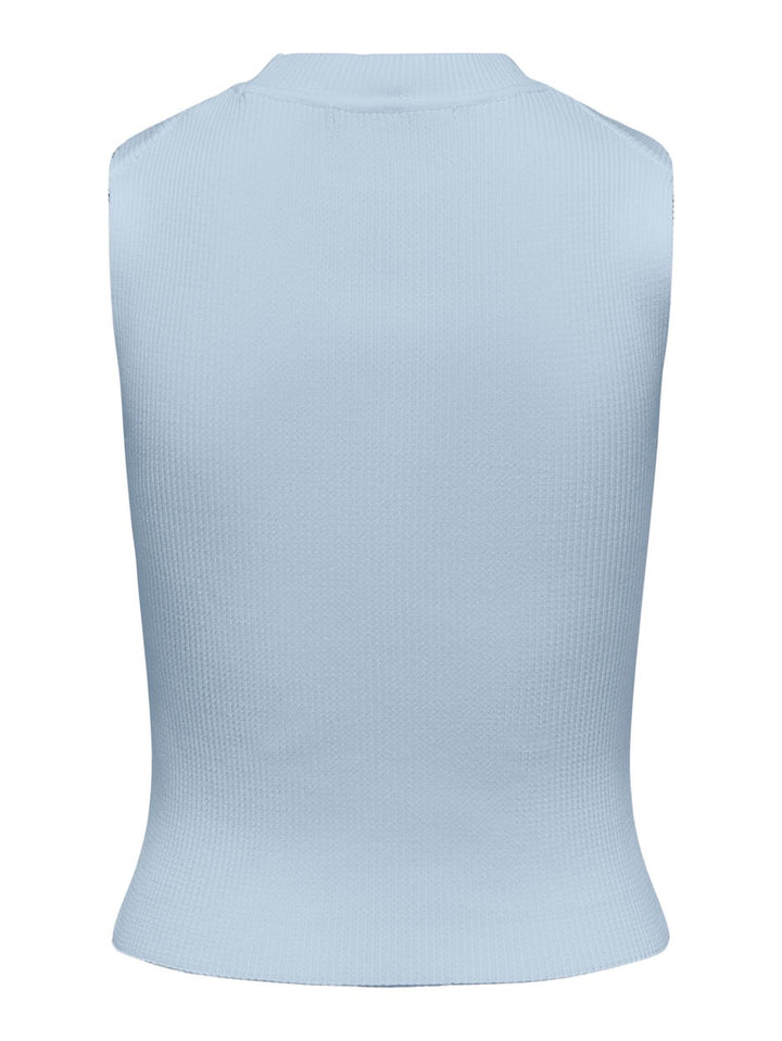 Onlbianka S/l Top Knt - Lichtblauw
