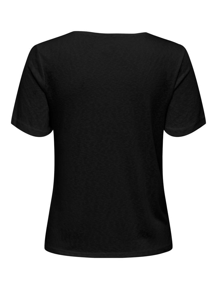 Onlanja S/s Lace Top Jrs - Zwart