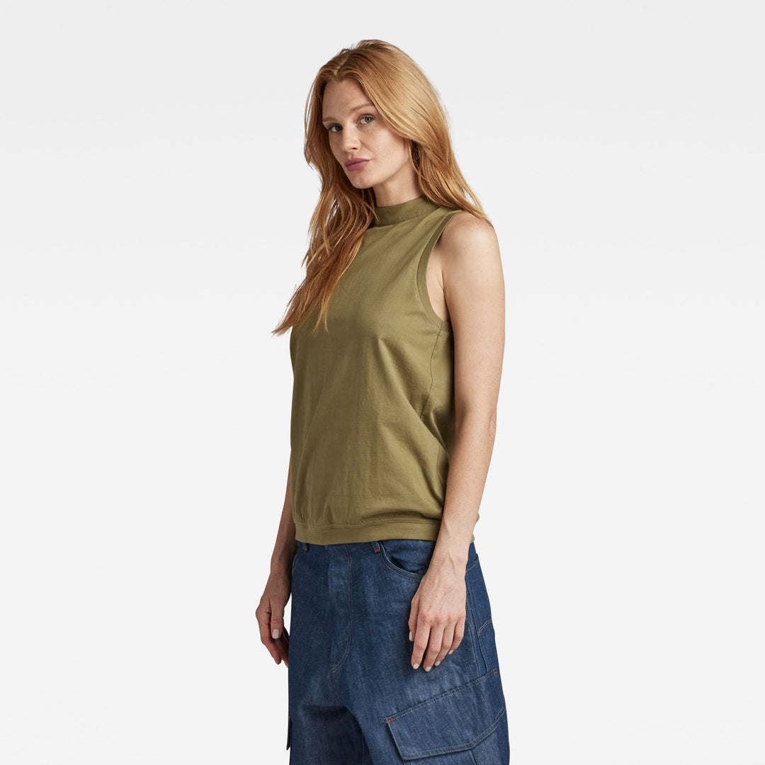 Open Back Knit - Olijf