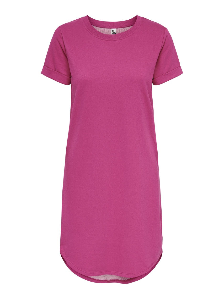 Jdyivy S/s Dress Jrs Noos - Fuchsia