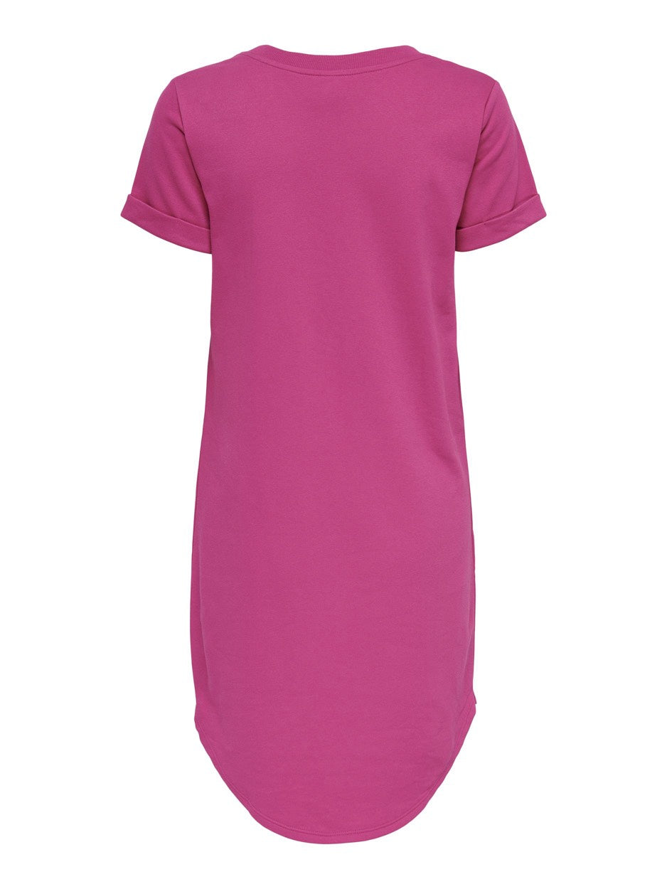 Jdyivy S/s Dress Jrs Noos - Fuchsia