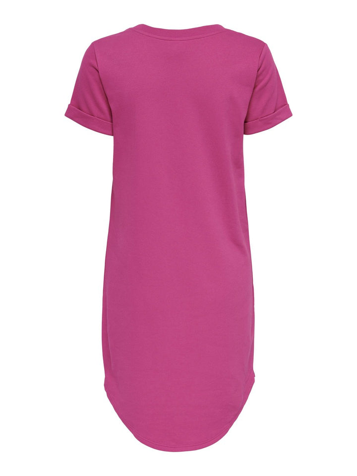 Jdyivy S/s Dress Jrs Noos - Fuchsia