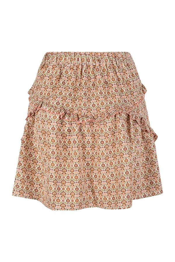 Skirt Lin - Bruin Dessin