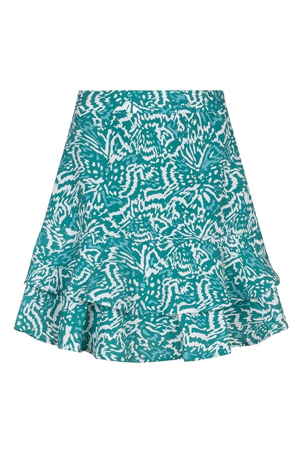 Skirt Leona - Groen Dessin