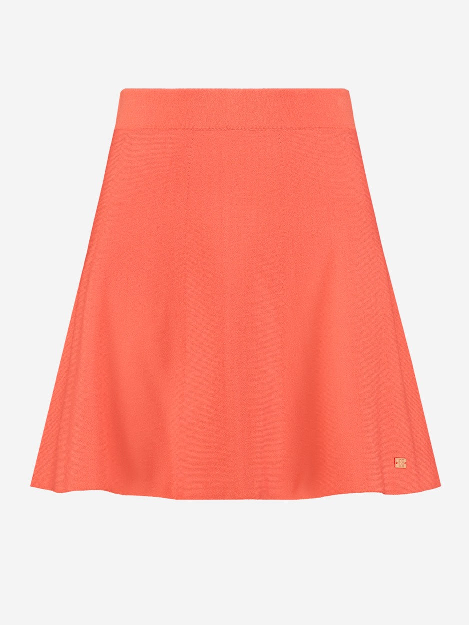 Skylar Skirt - Koraal Rood