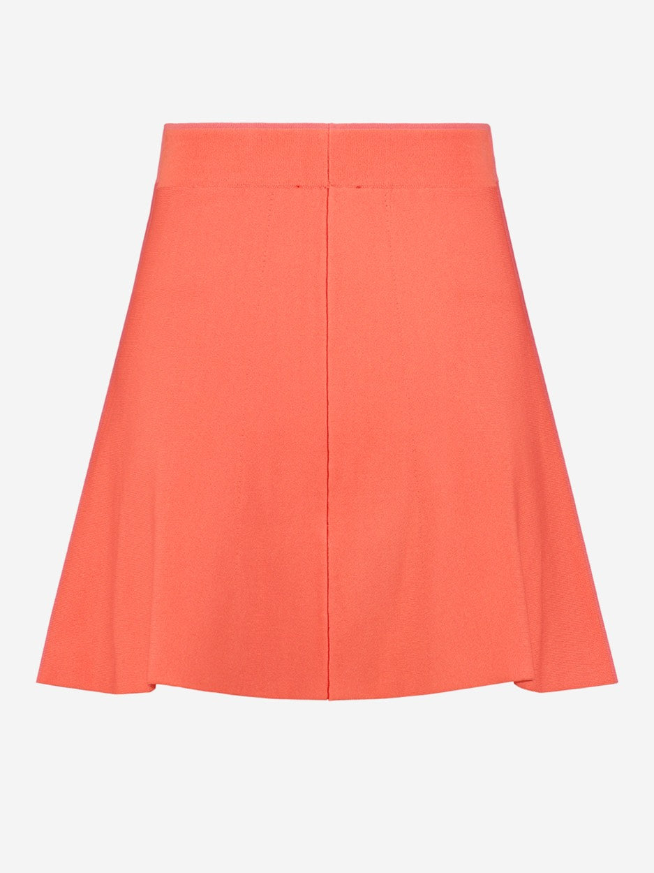 Skylar Skirt - Koraal Rood