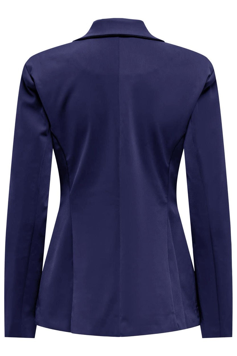 Onlpeach-travel L/s Fit Blazer Tlr - Navy