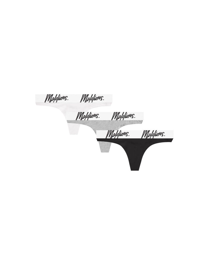 String 3-pack - Zwart Dessin